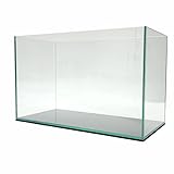 Lifegard Aquatics 10 Gallon Rimless Clear Glass Aquarium 5mm (20.07'x9.84'x12.60')