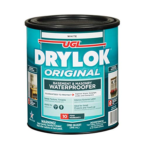 Drylok 27512 Latex Water Proofer, 1 Quart, White